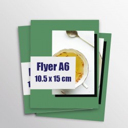 Flyers A6 Éco Recto seul